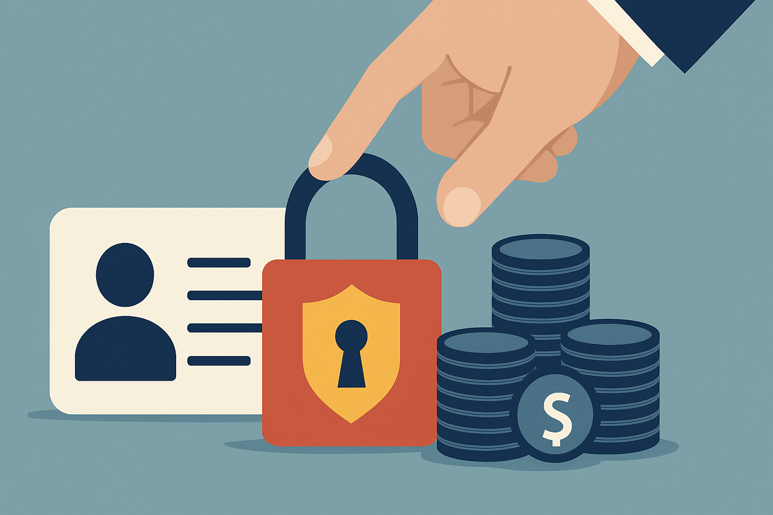 Editorial illustration for the article "BaFin orders Helaba to fix customer due diligence failures".