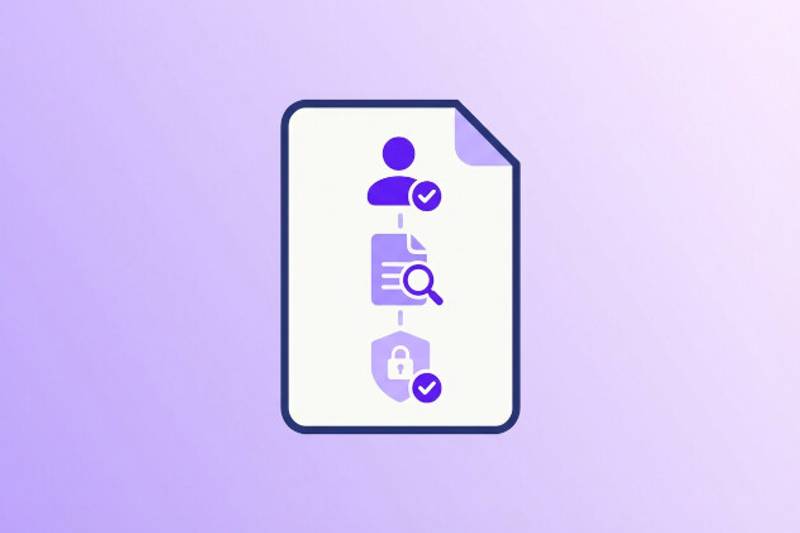 An illustration of a KYC Onboarding Process.