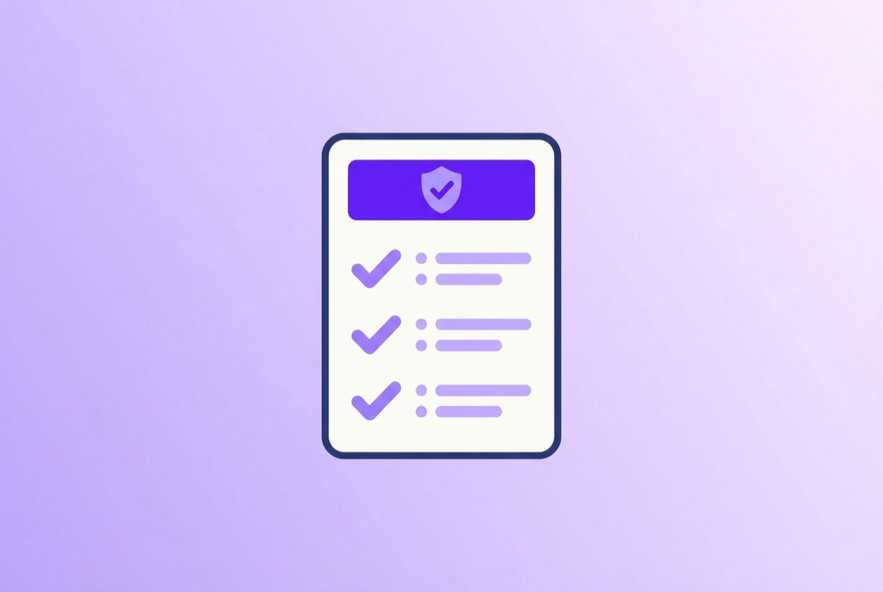 An image of a CIP Compliance Checklist.