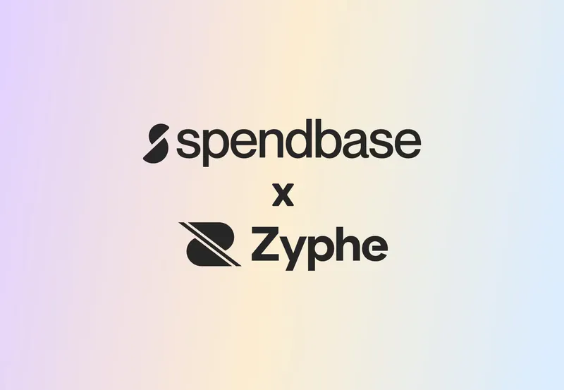 Zyphe x Spendbase partnership illustration