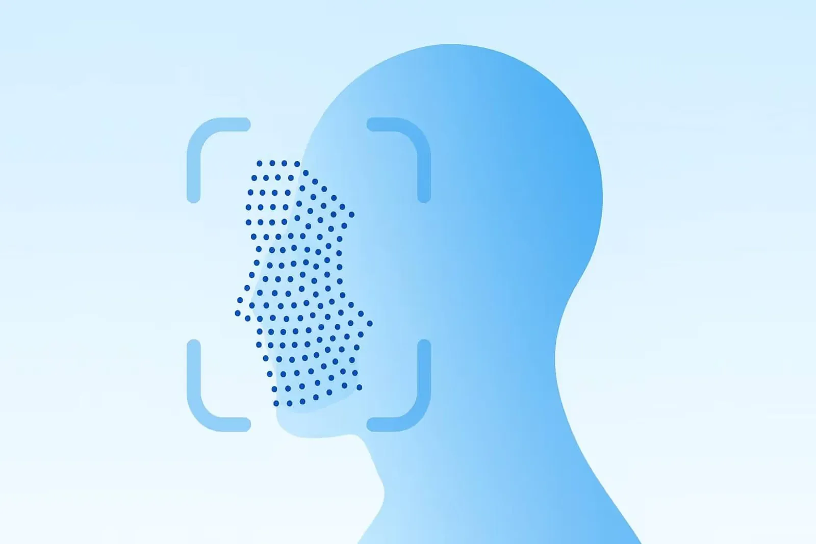 A visual graphic of a digital verification artificial intelligence.