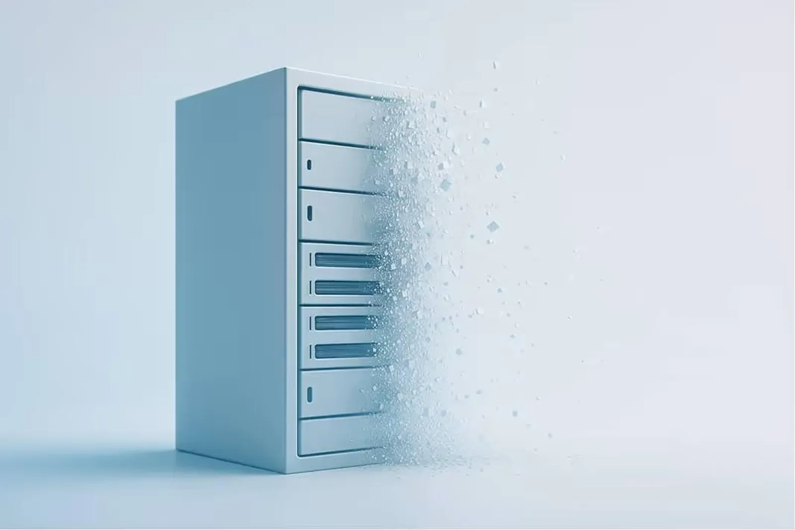 An image of the Coinbase logo broken after 2025 Coinbase data breach.