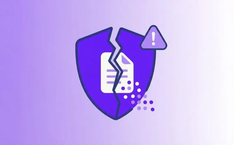 Identity breach epidemic 2026 — broken shield icon representing centralized PII storage risk