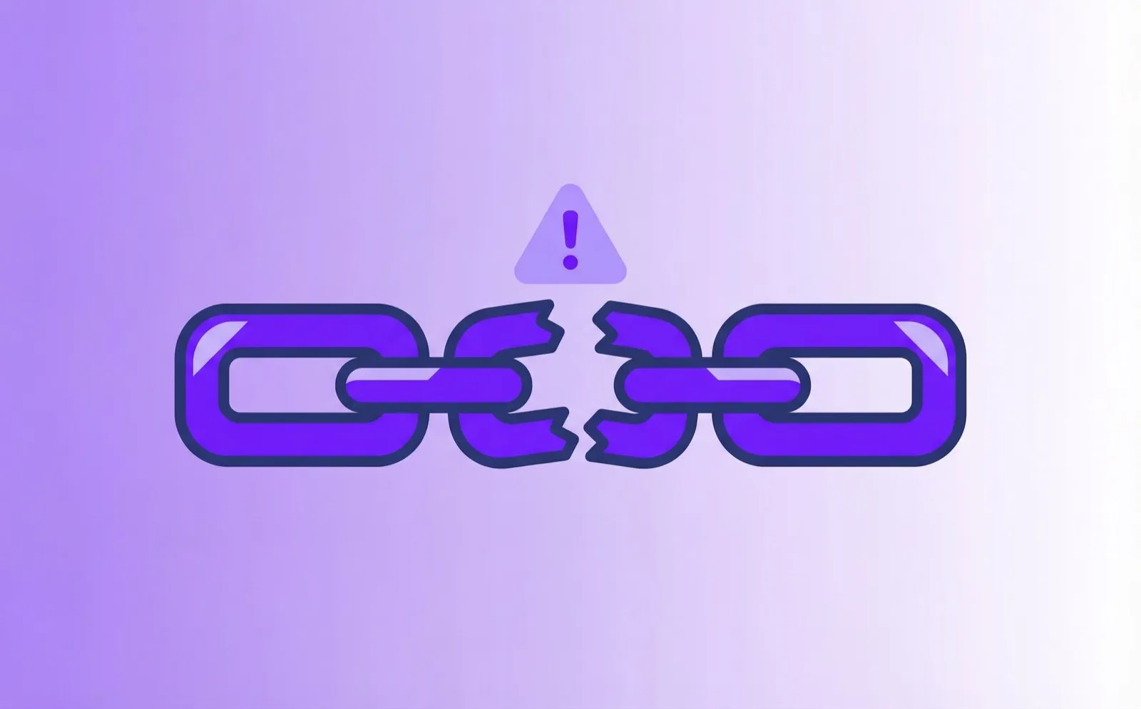 Third-party breach risk in fintech 2026 — stylized supply chain network with cracked vendor node indicating supply chain attack vector