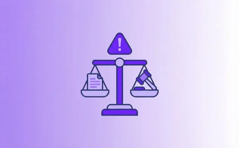AML compliance legal sector 2026 SRA enforcement — balance scale with gavel representing regulatory action